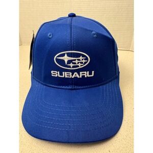 Subaru Hat Baseball Cap Logo‎ Embroidered Blue Auto Racing Fan Gift